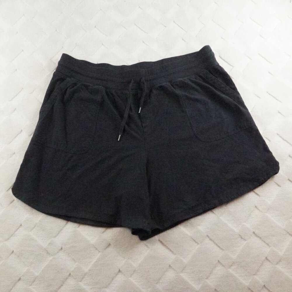 Athleta Farallon Midi Shorts Womens 3X Black